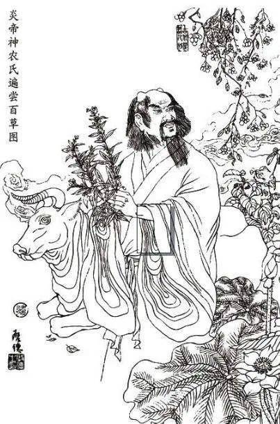 医药之神的双面传说，炎帝与神农的交织神话