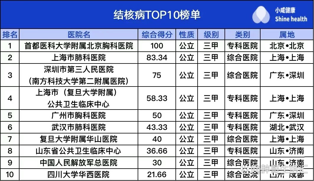 全国顶尖肺病治疗医院排名，权威解析与患者指南